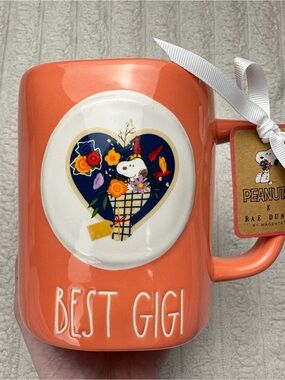 Rae Dunn Peanuts Best Gigi Mug